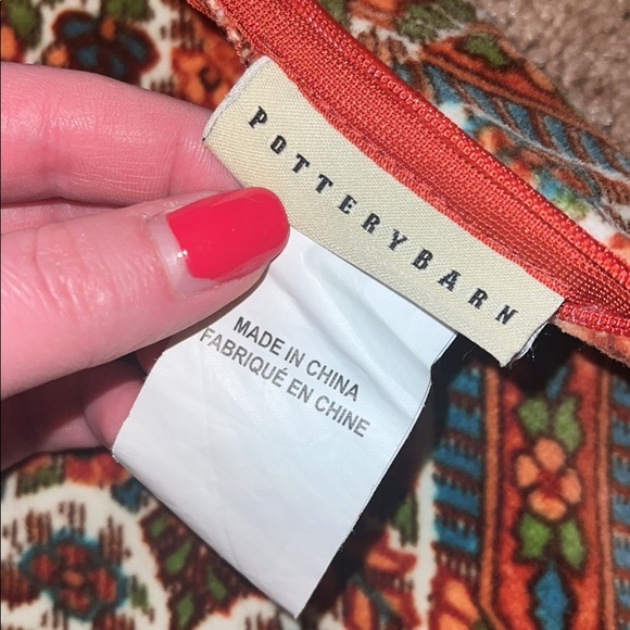 Pottery Barn Accents Pottery Barn Velvet Throw Covers Poshmark